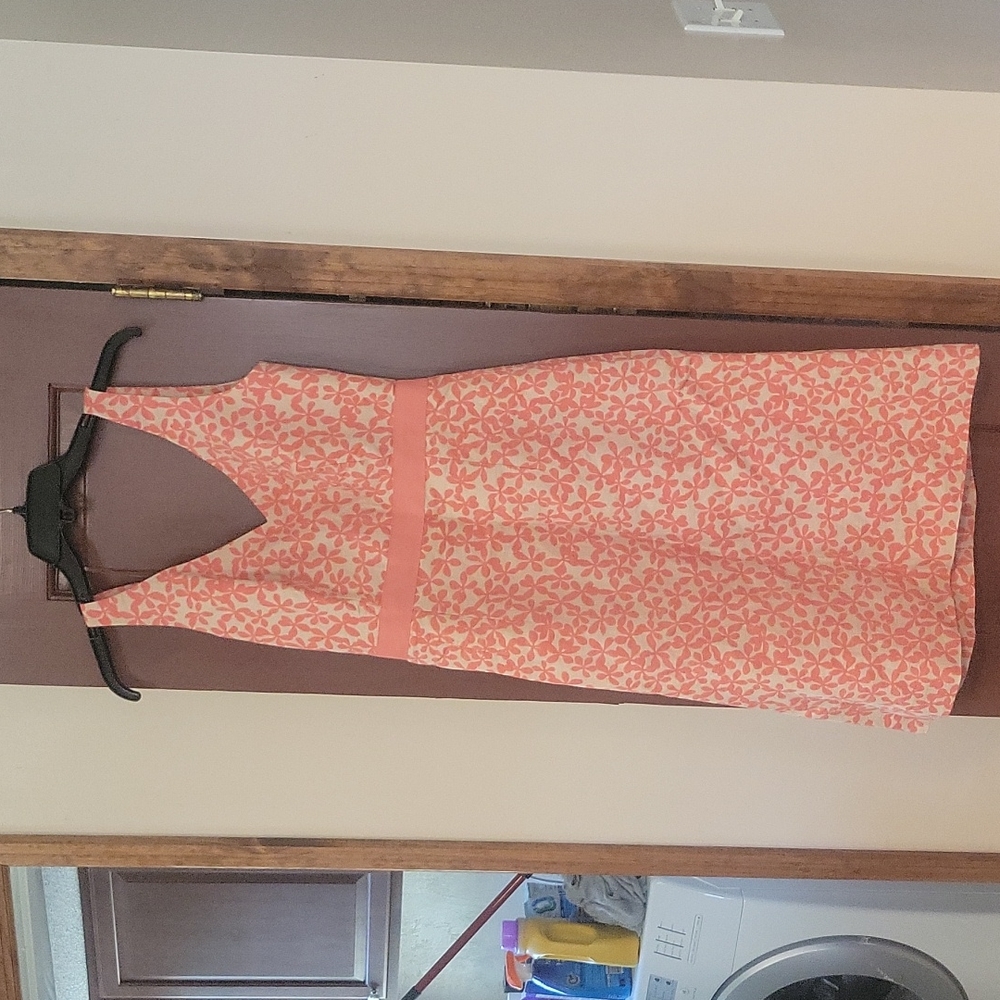 J crew linen/cotton dress